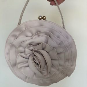 Vintage La Sera by Franchi Off White Evening Bag